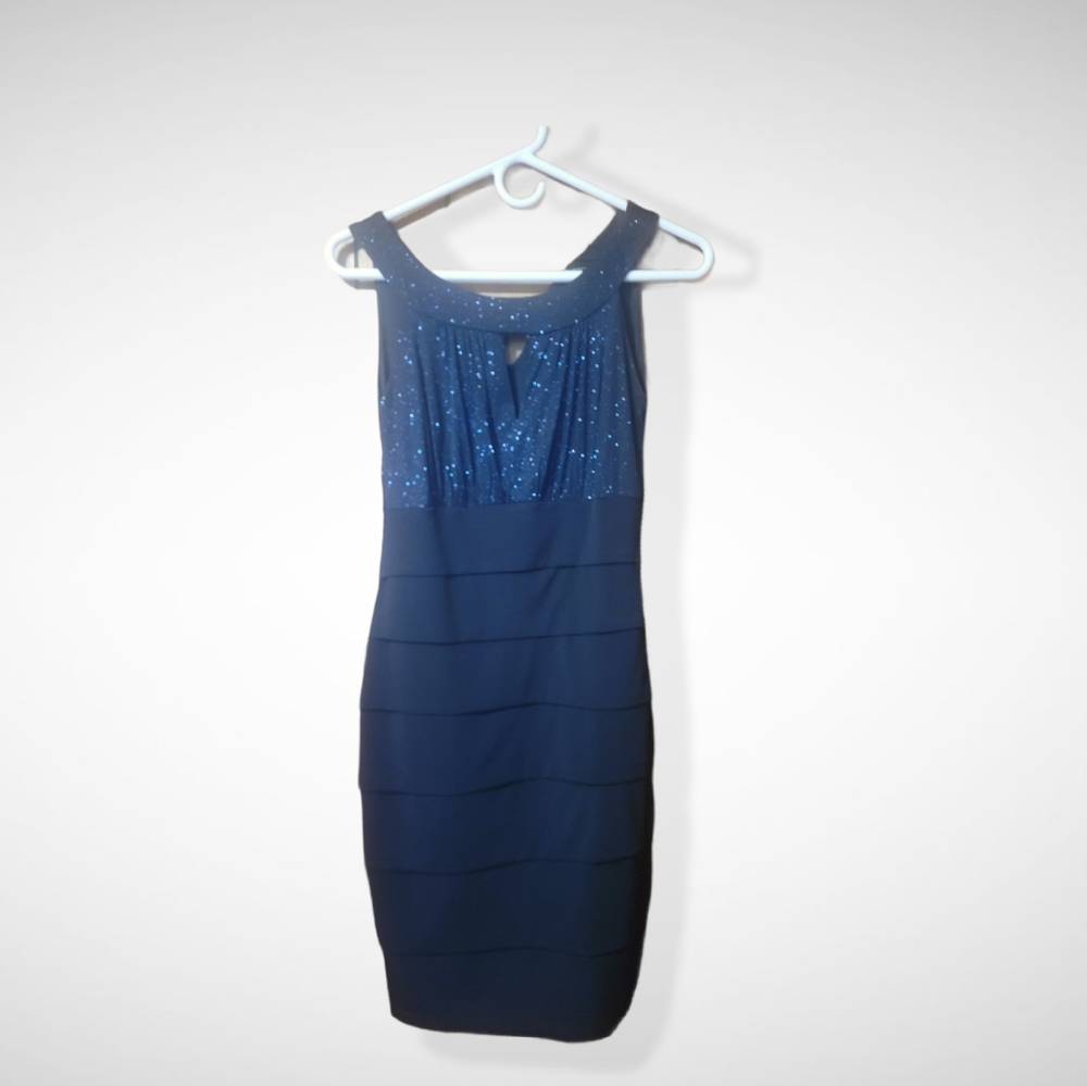 Dress, Navy, size 6, NWT, brand En Focus Studio